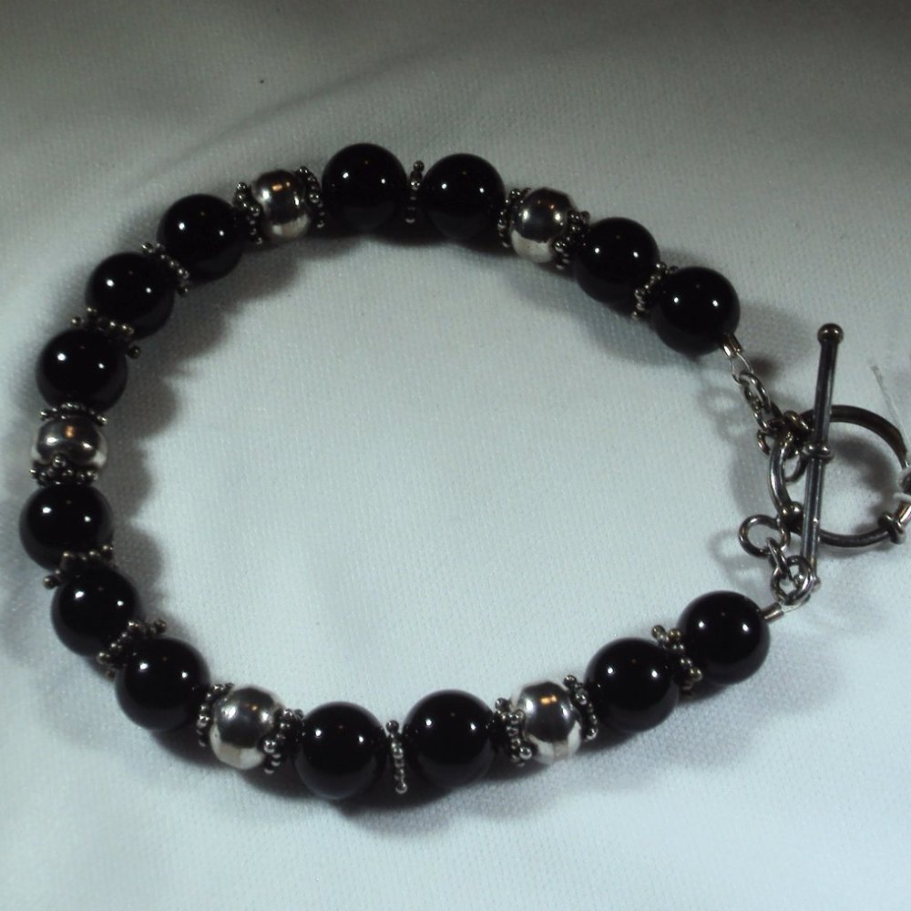 Black Onyx & Sterling Silver